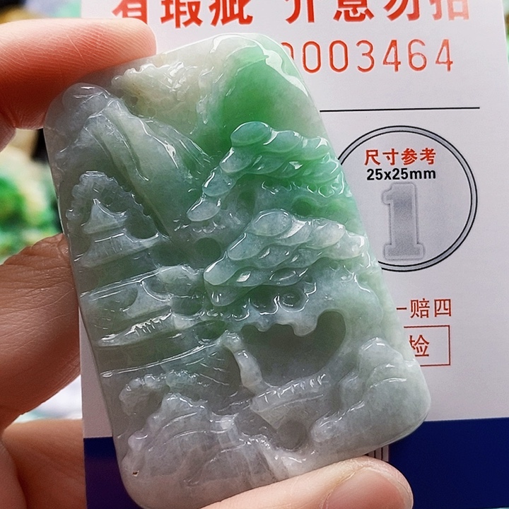 吊坠(不含链)未镶嵌翡翠