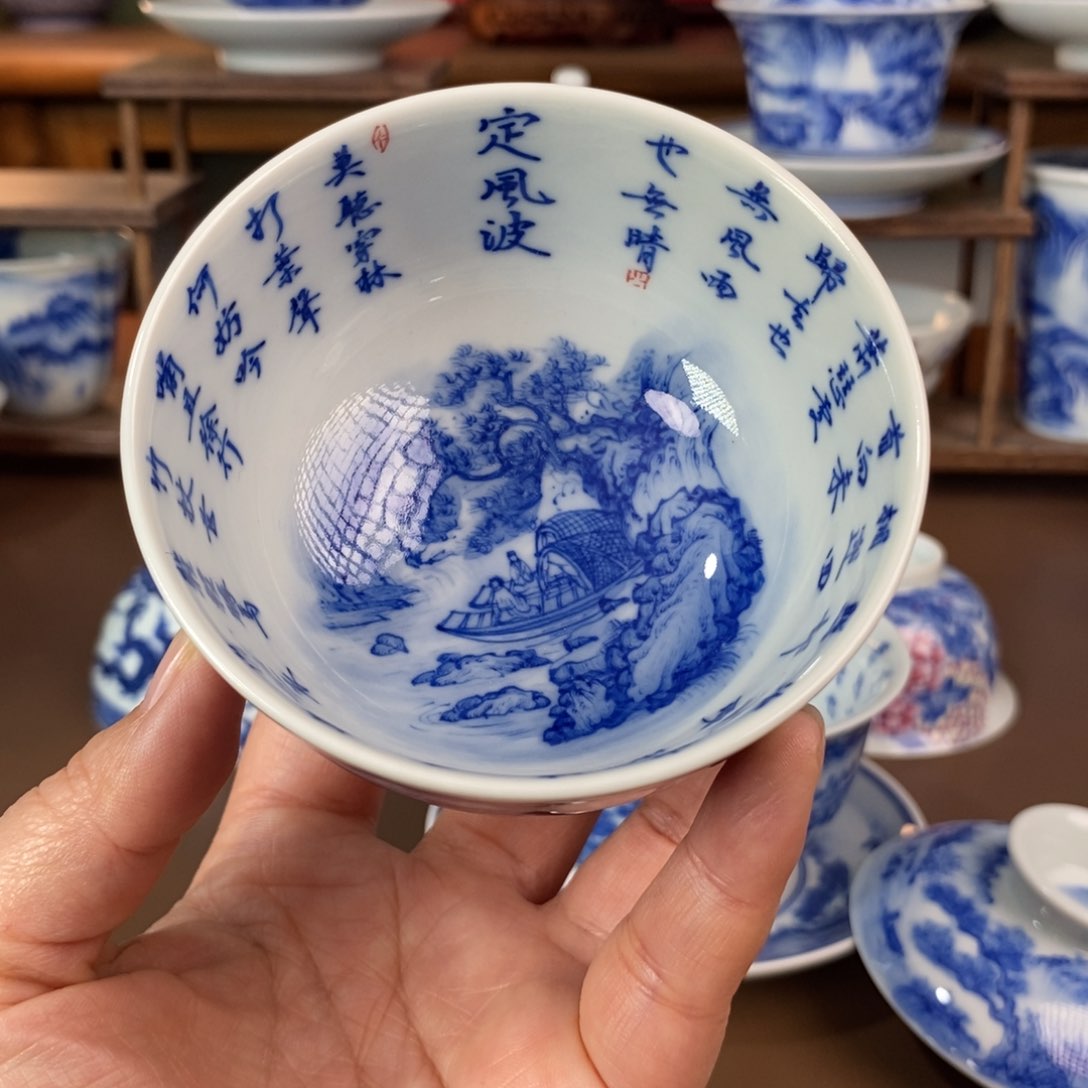 景德镇陶瓷手工手绘