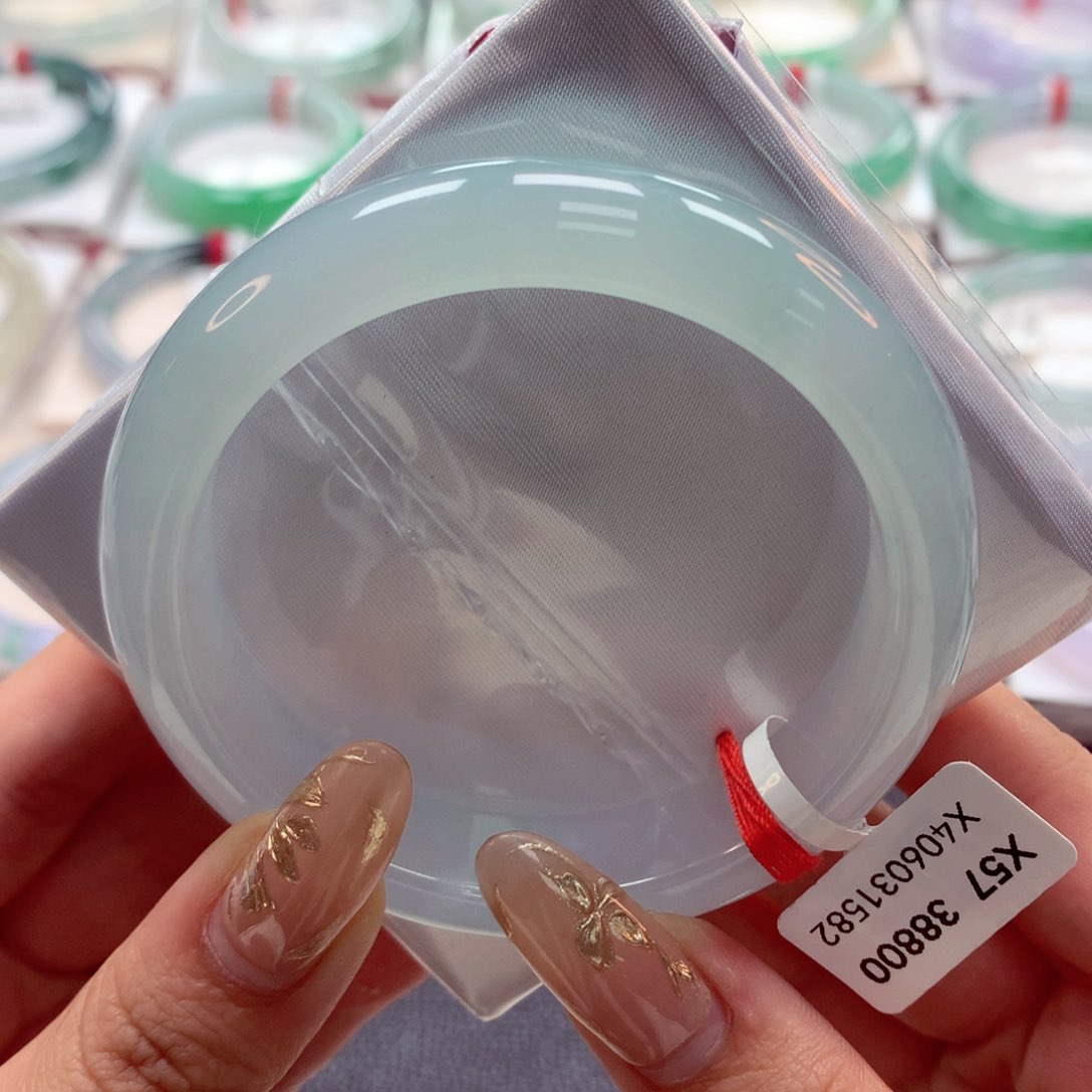 翡翠手镯未镶嵌22（25号）