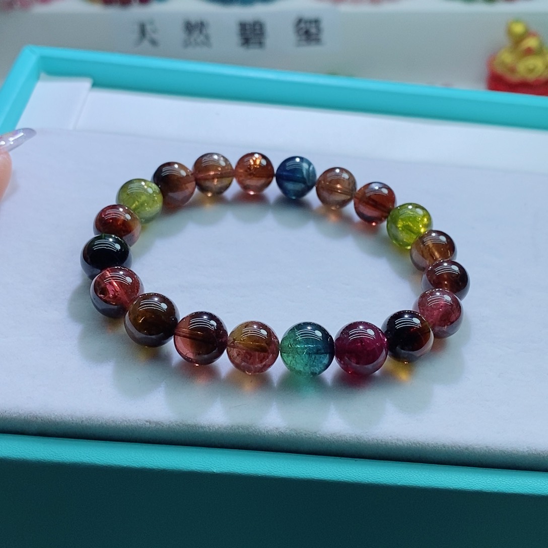 碧玺手链未镶嵌五***310mm左右