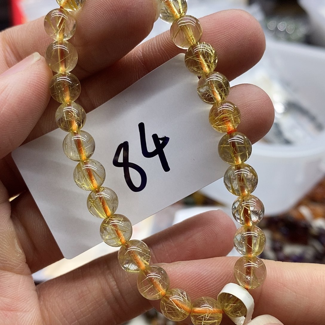 水晶手链未镶嵌天然