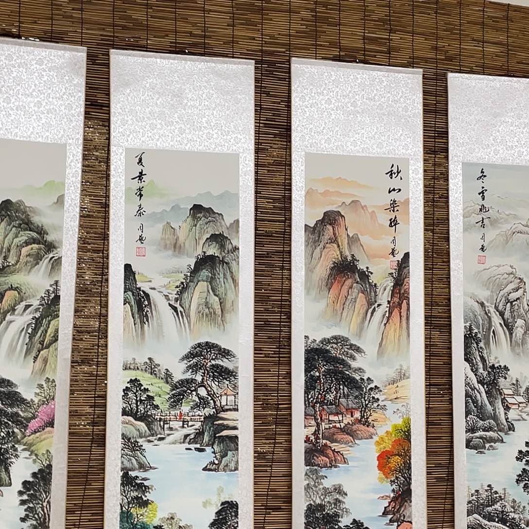 国画老师手笔手绘作品n