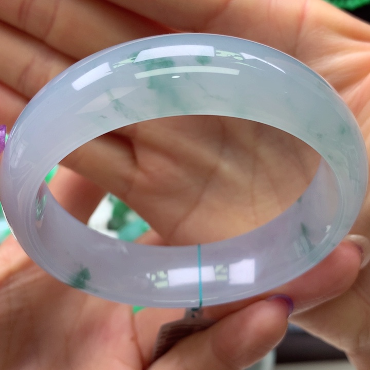 【闪购商品】翡翠手镯未镶嵌天然翡翠手镯