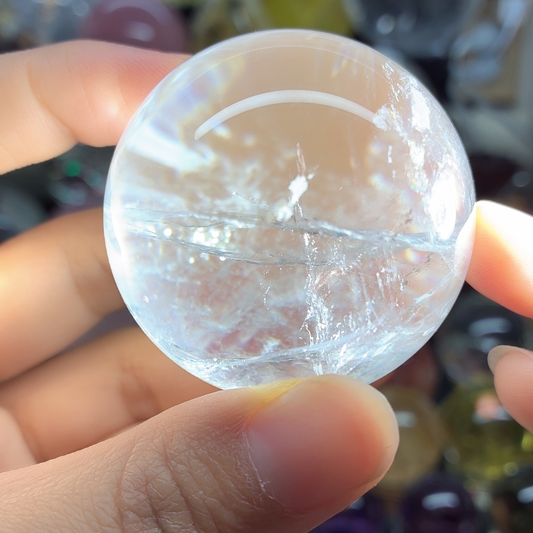 珠宝半成品水晶未镶嵌白水晶49