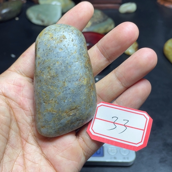 和田玉未镶嵌颈饰33