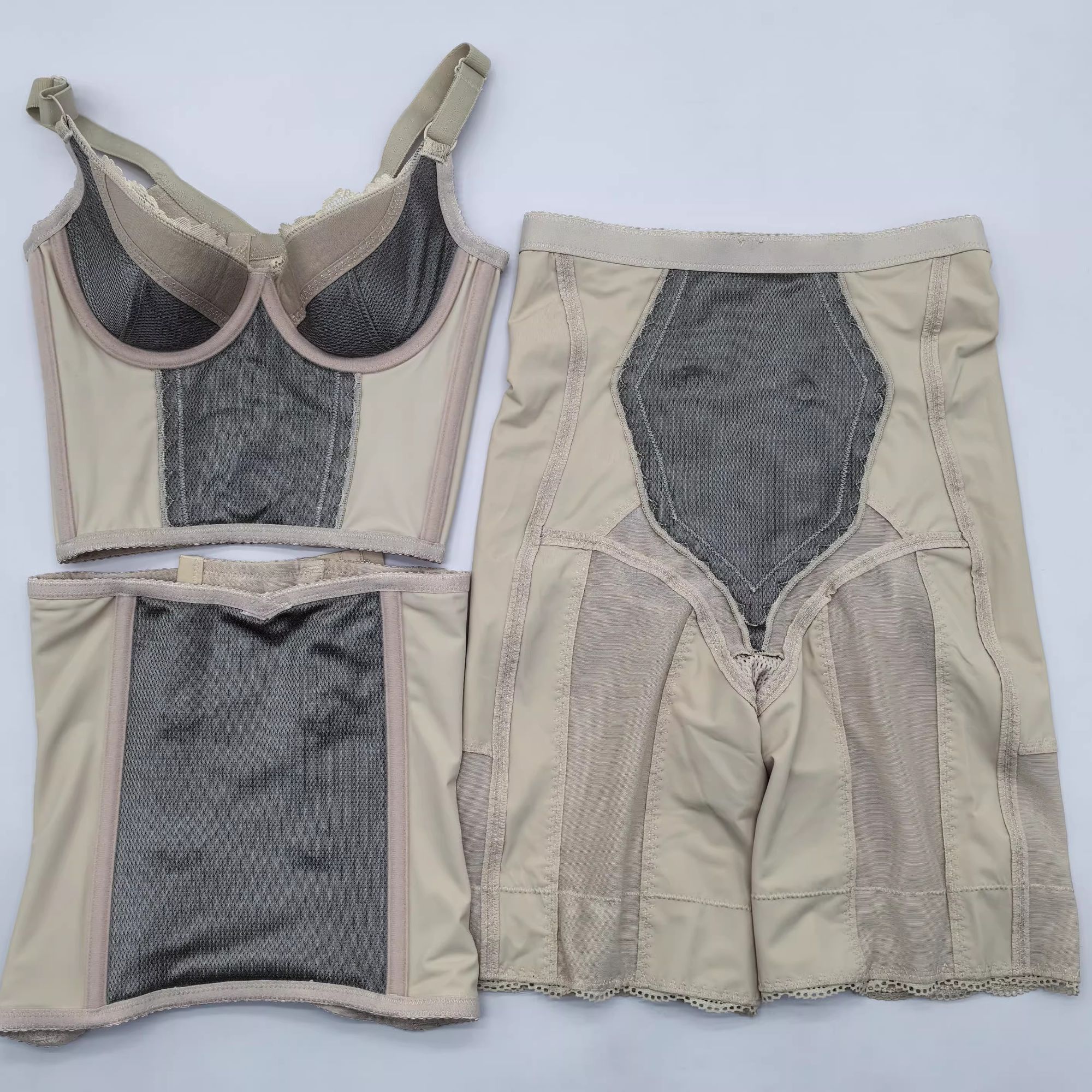 璐比银离子身材管理套装调整型塑身衣塑型美体收腹提臀产后修复