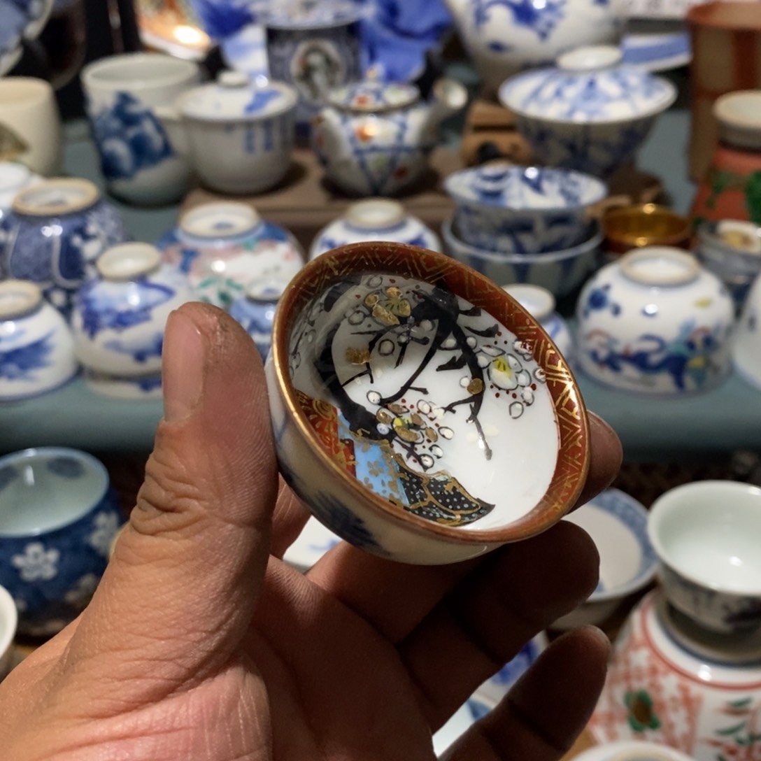 瓷片舶来瓷器满28包邮当日凑单