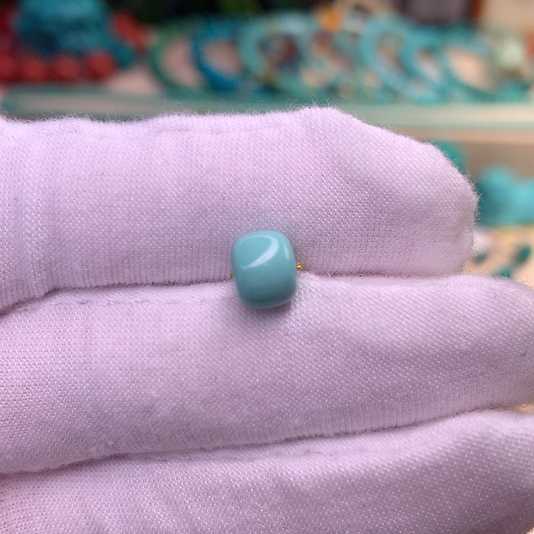 绿松石珠宝半成品未镶嵌