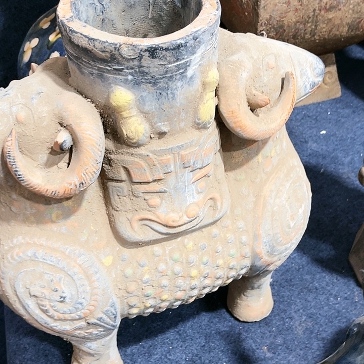 瓦当摆件摆件茶桌茶台盐****z