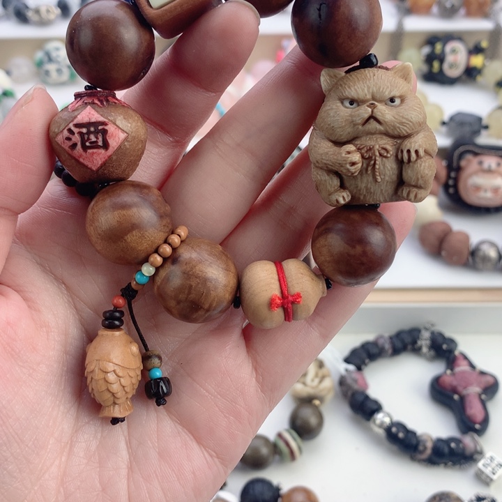 非金属大侠猫猫手串