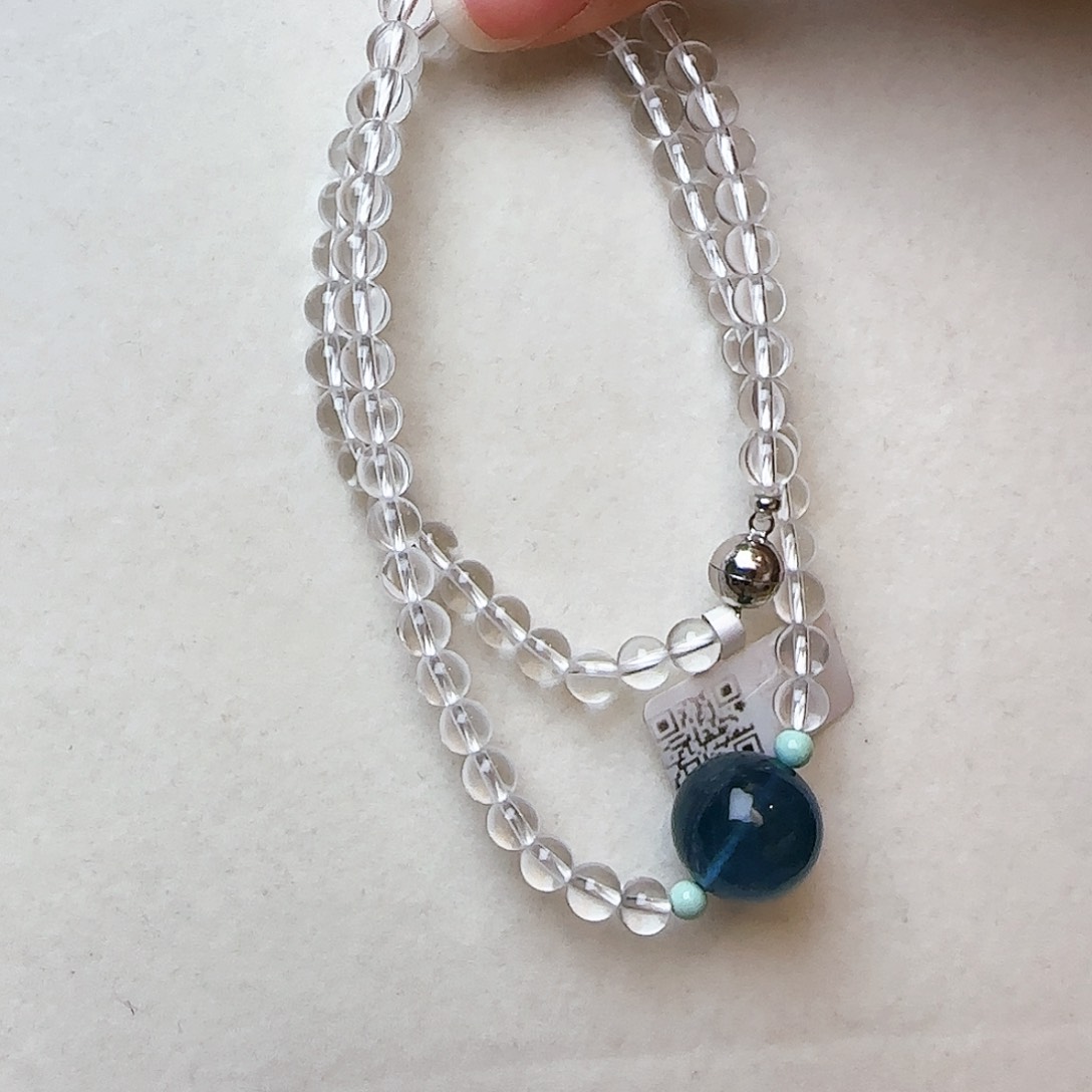 水晶颈饰未镶嵌壮***?17mm大气上档