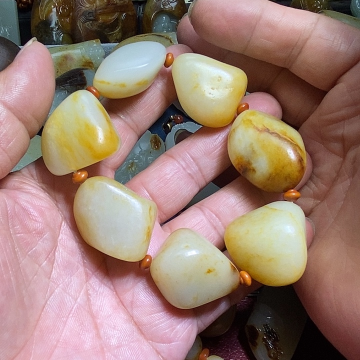 和田玉未镶嵌吊坠(不含链)