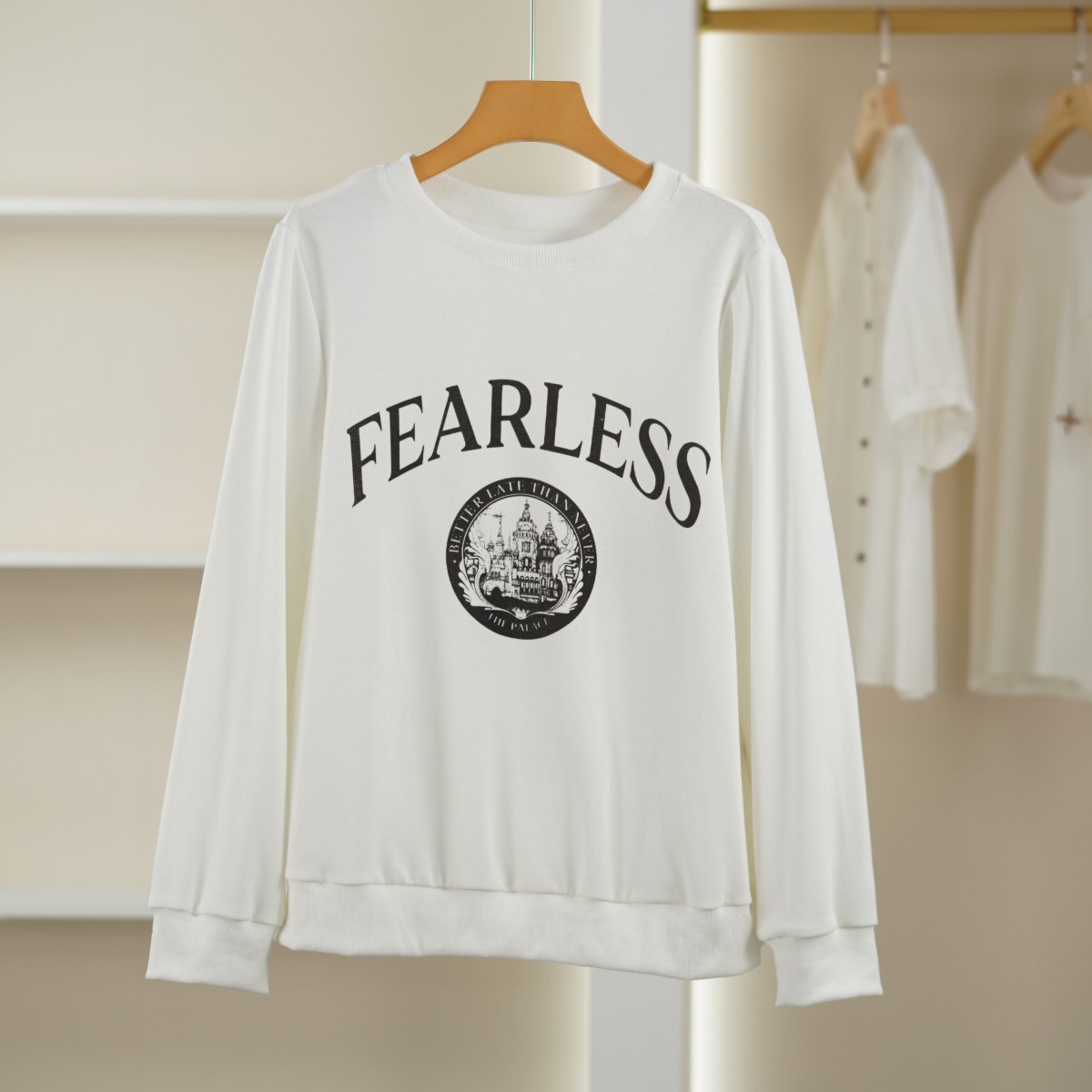 麦迪尚品 5041081 春秋时尚套头圆领卫衣品牌折扣撤柜女装