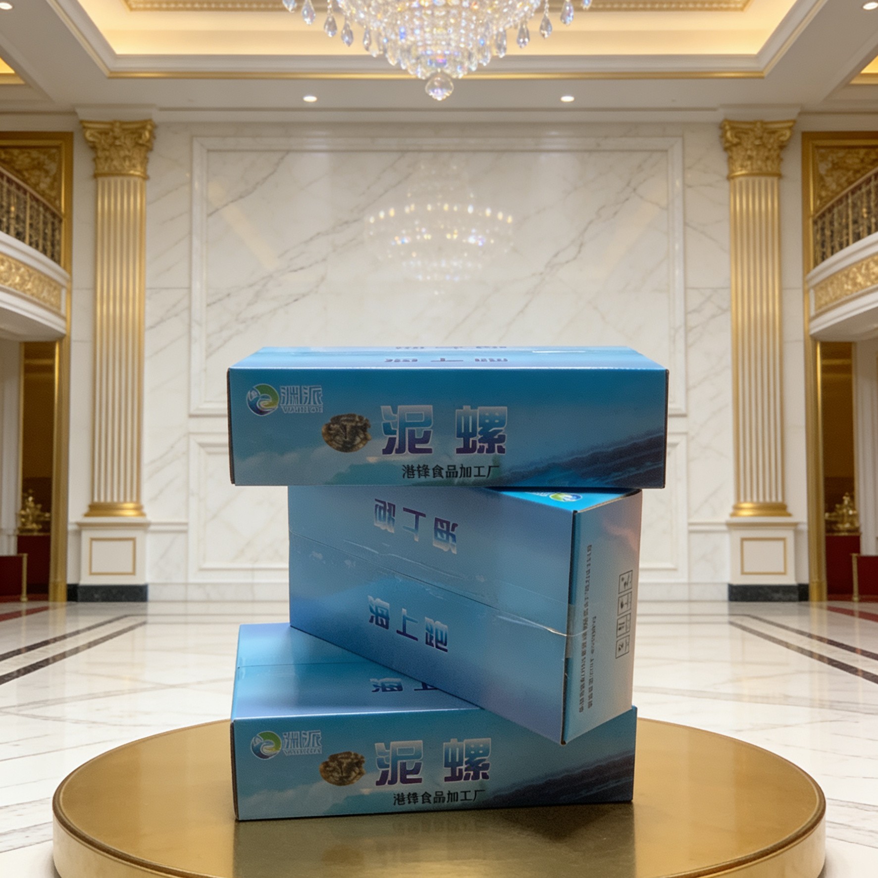 特大黄泥螺箱装 无沙无泥