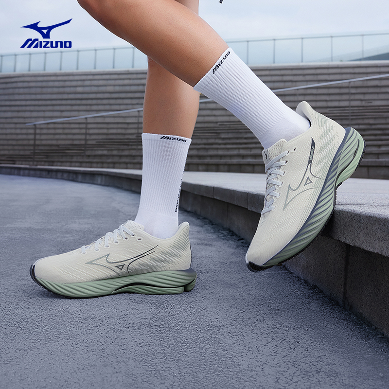 Mizuno/美津浓RIDER 28美津浓马拉松缓震新款软弹支撑跑鞋