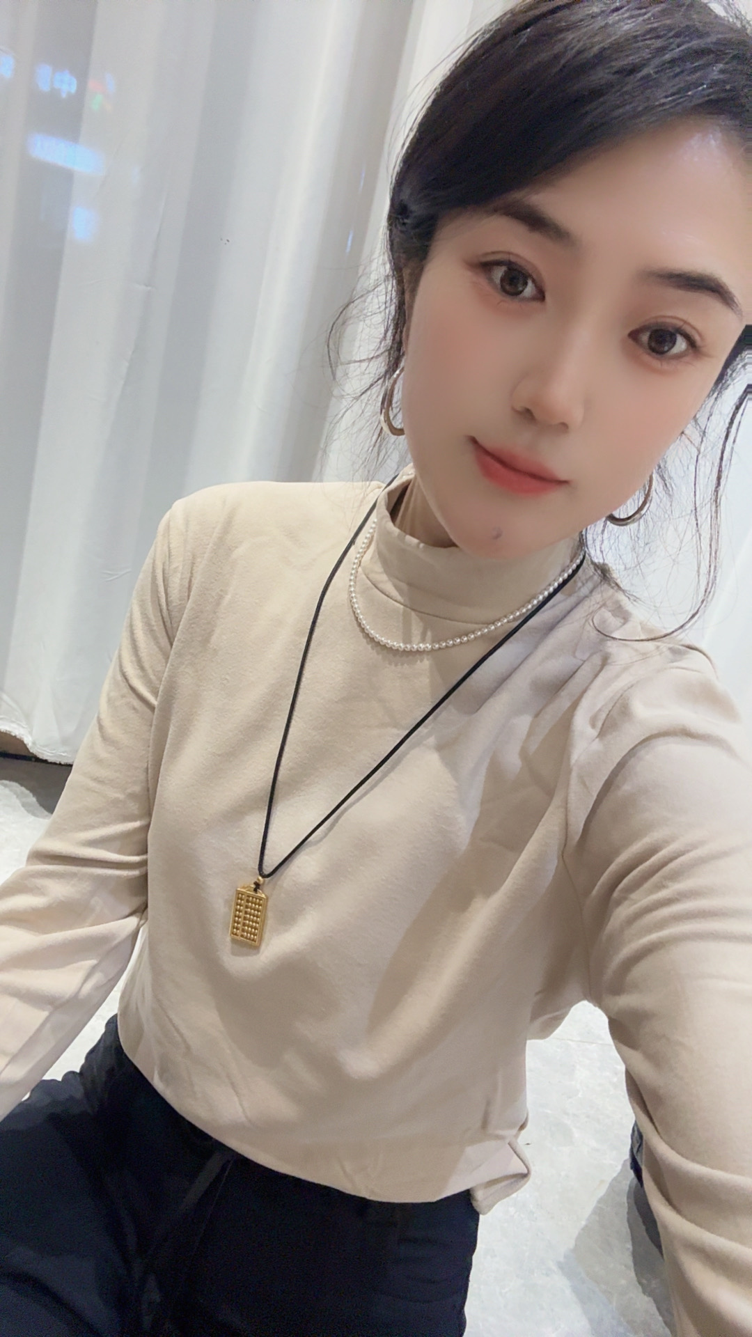 红衣俏时尚百搭秋冬徳绒打底