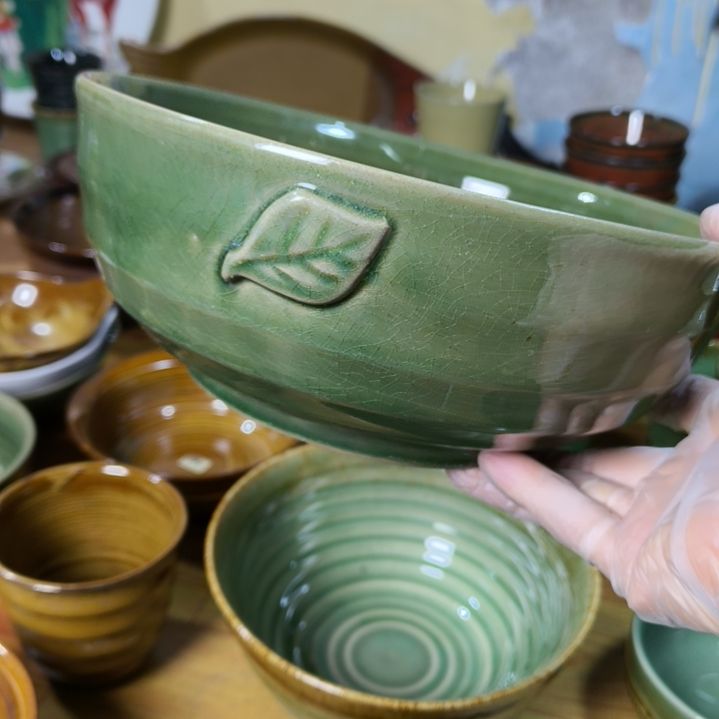 瓷片磁州窑五厂盘碗壶杯有瑕疵有粘底