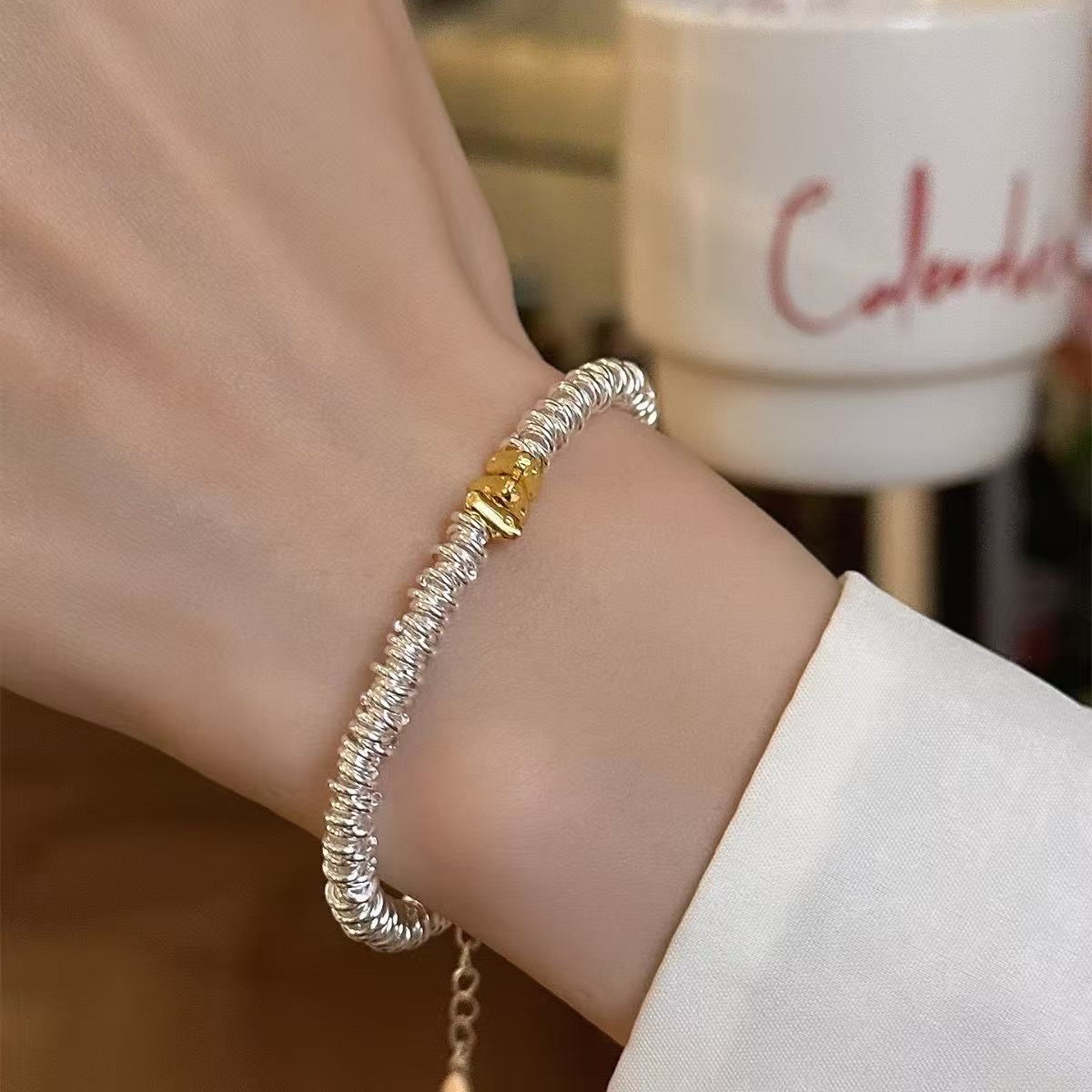 手链 【清仓专属】原创碎银子奶酪精品手串A041