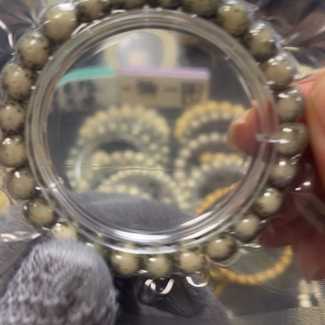 通***知非金属木质9✖️8大眼睛 润透糯冰 单圈