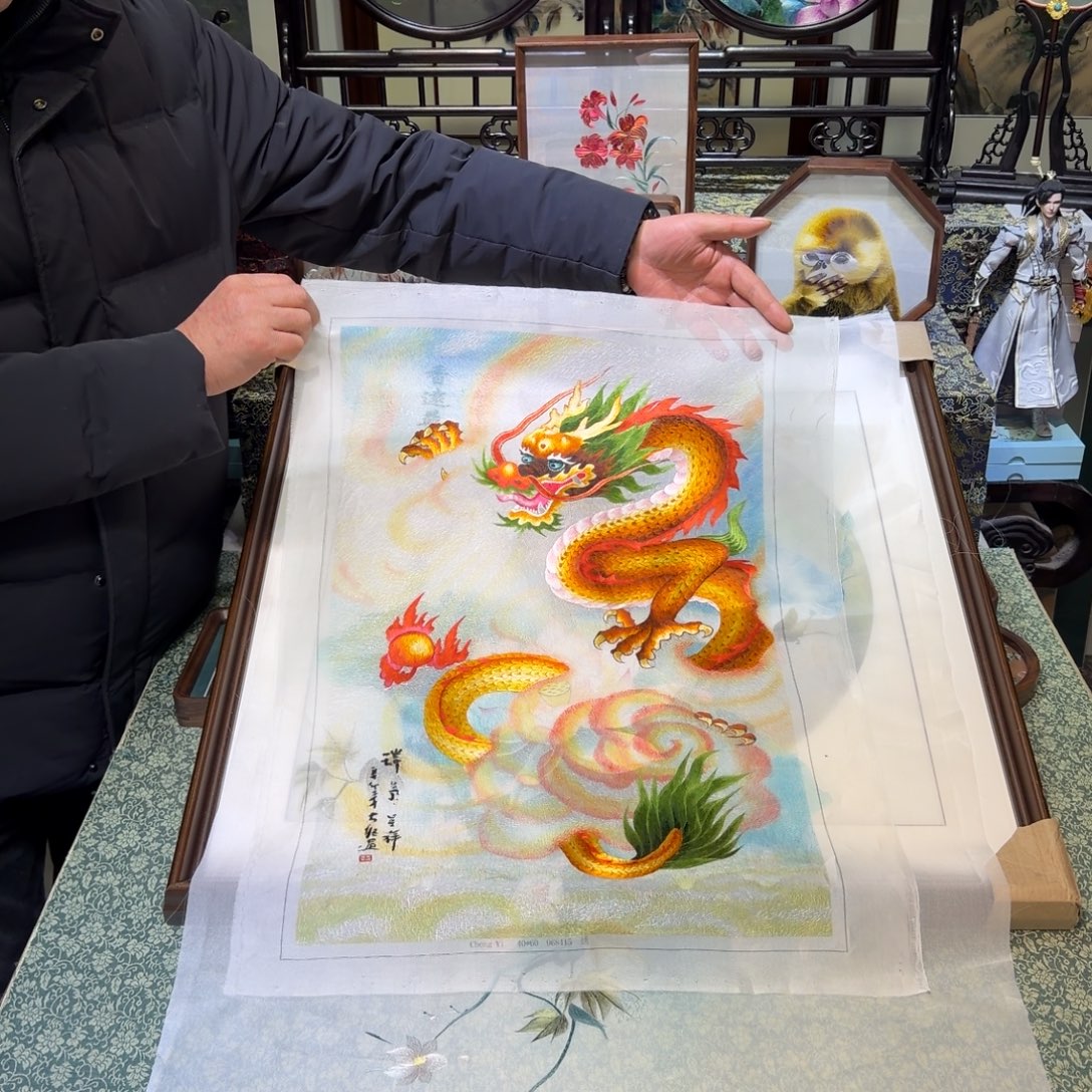 刺绣手工苏绣工艺