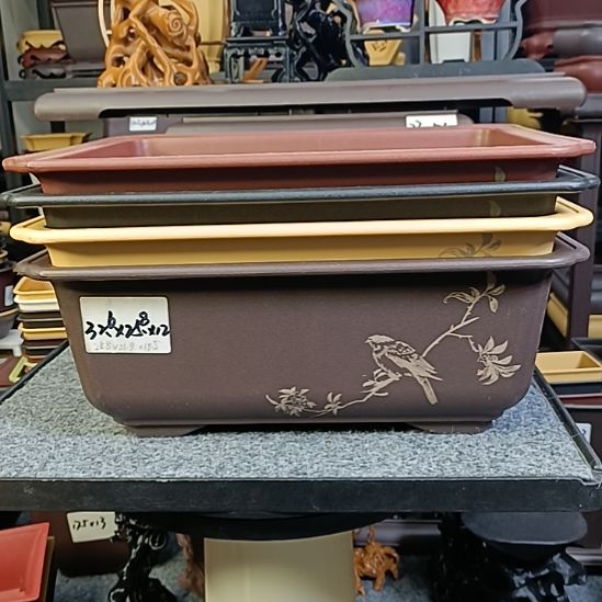 4只32.6cm花鸟中号马槽盆
