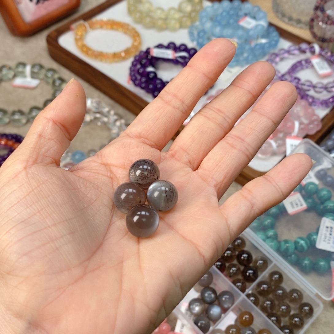 「***」手链未镶嵌水晶黑金骨干12加