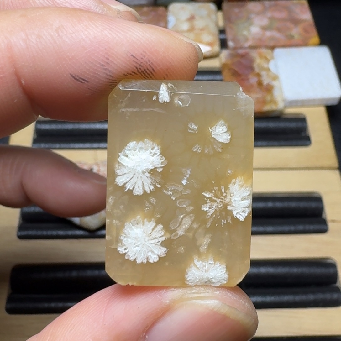 硅化玉纯天然色有机玉石未镶嵌