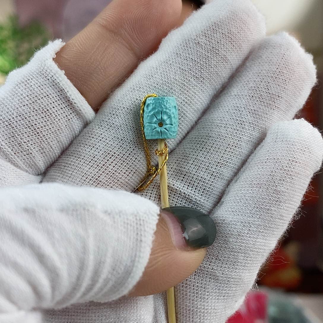 绿松石珠宝奇石未镶嵌