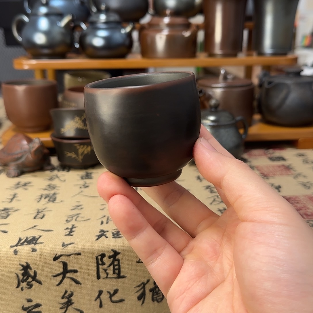 坭兴陶电烧100毫升客杯6只一套