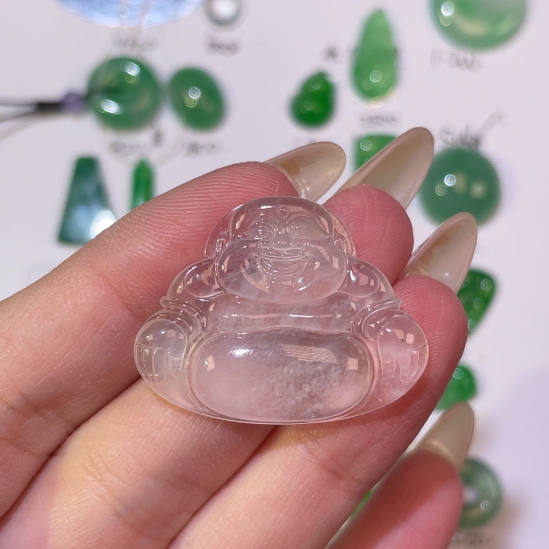 翡翠未镶嵌颈饰裸石