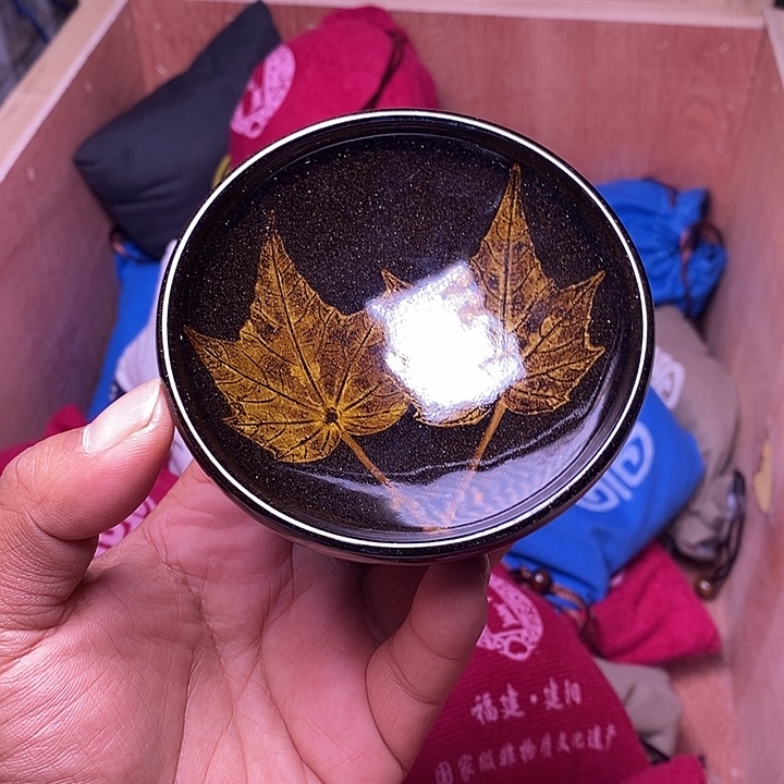 茶盏建盏喝茶主人杯茶杯