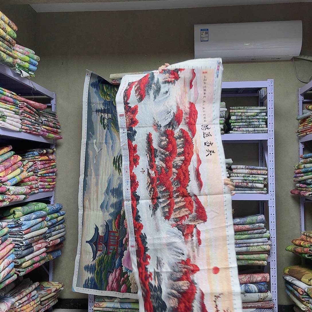 棉鸿运当头十字绣1.5米