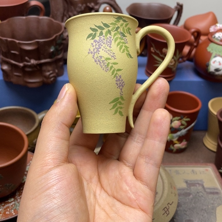 紫砂茶杯紫砂主人杯