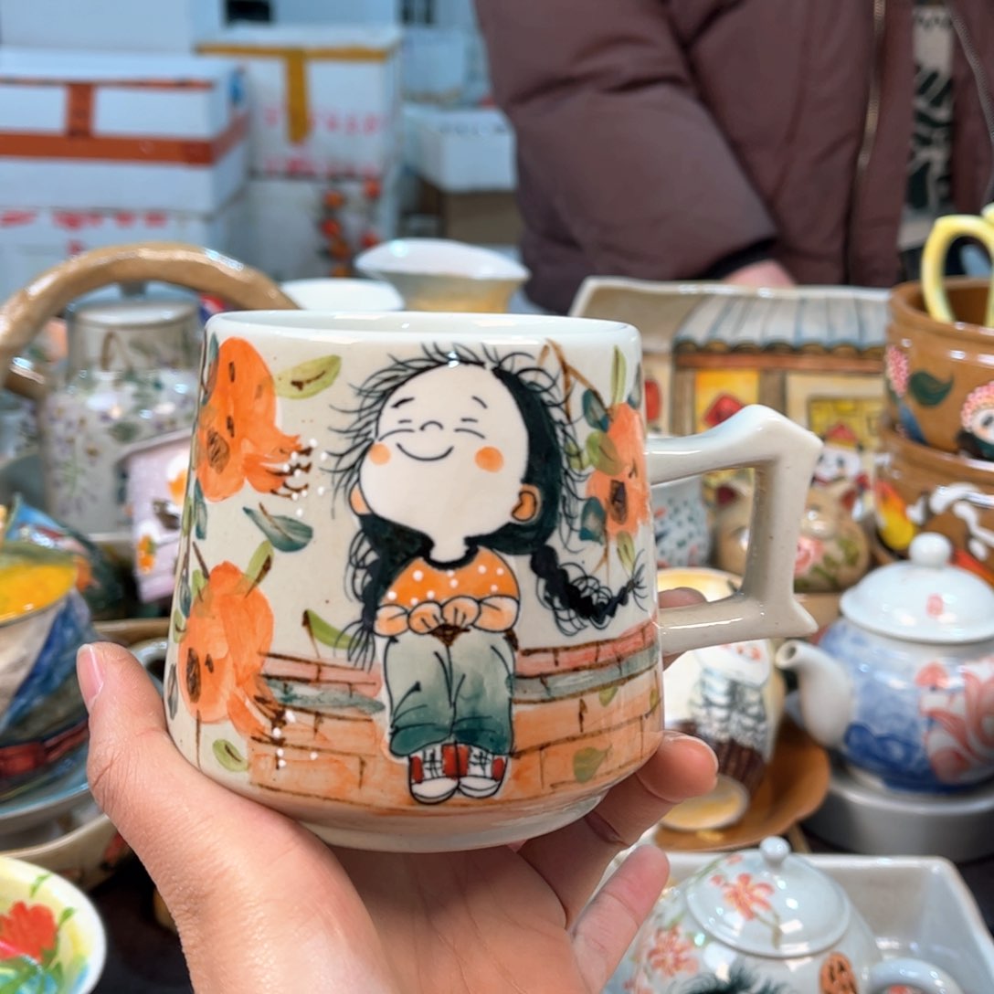 景德镇陶瓷手工杯