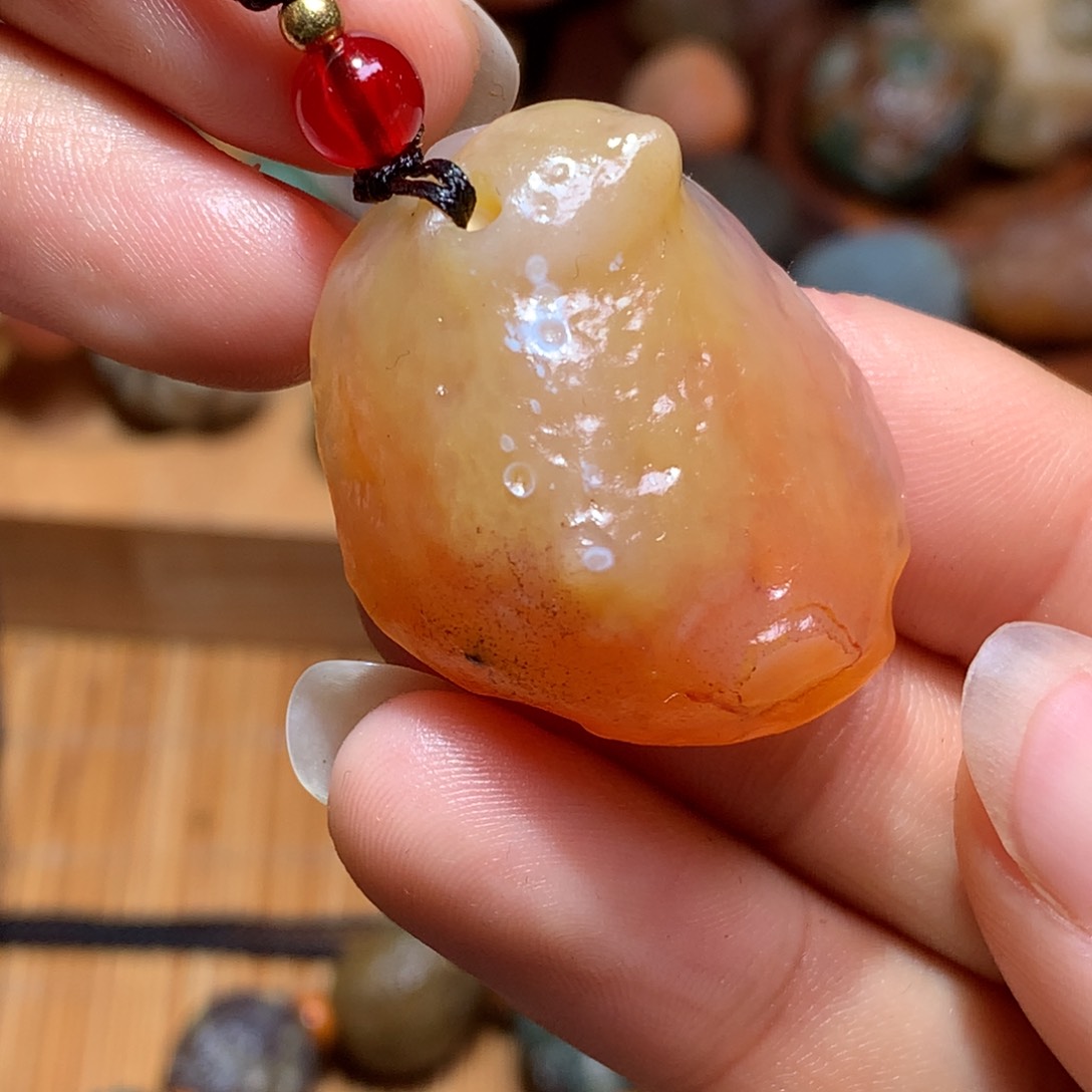 未镶嵌玛瑙/玉髓珠宝半成品