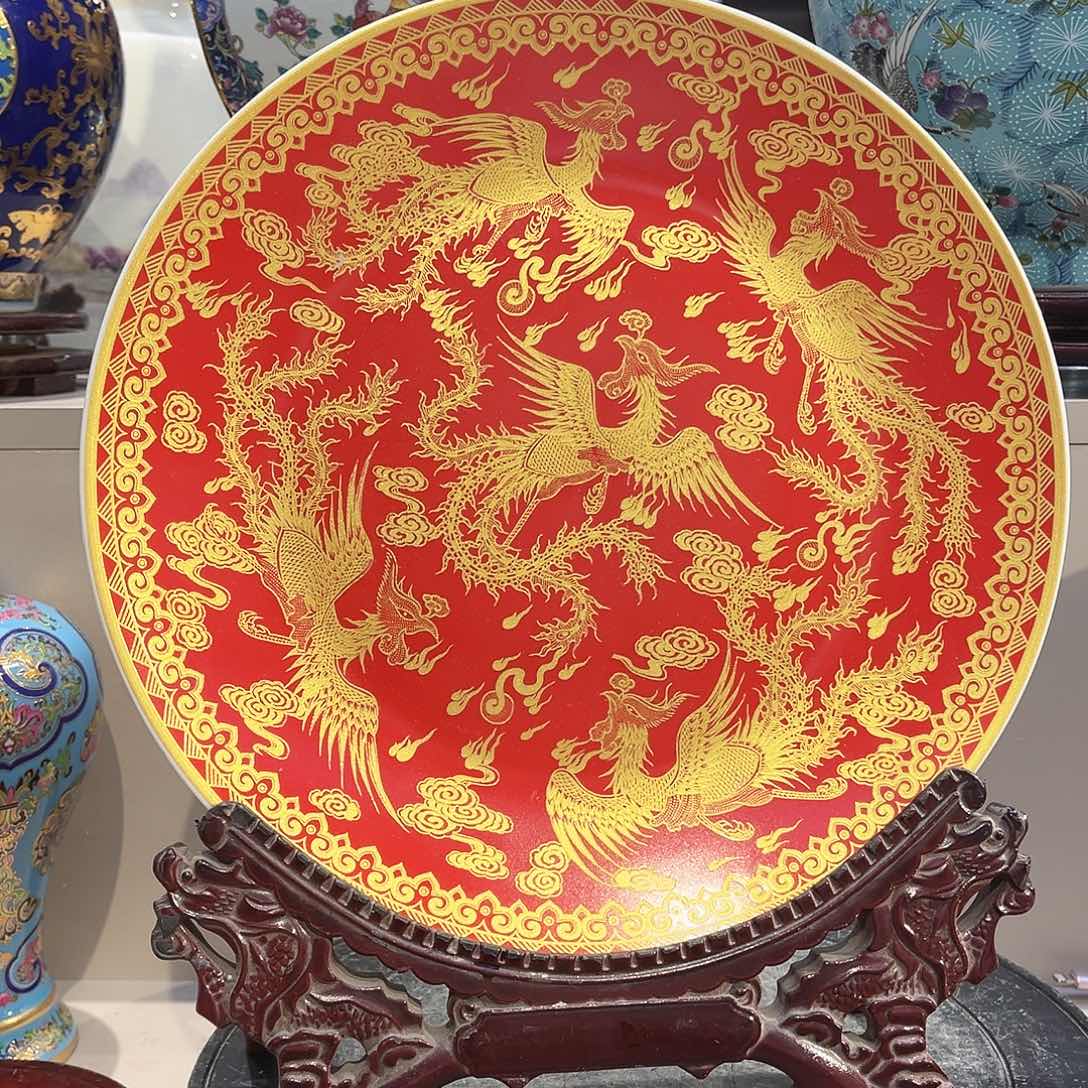 摆件景德镇陶瓷花瓶2
