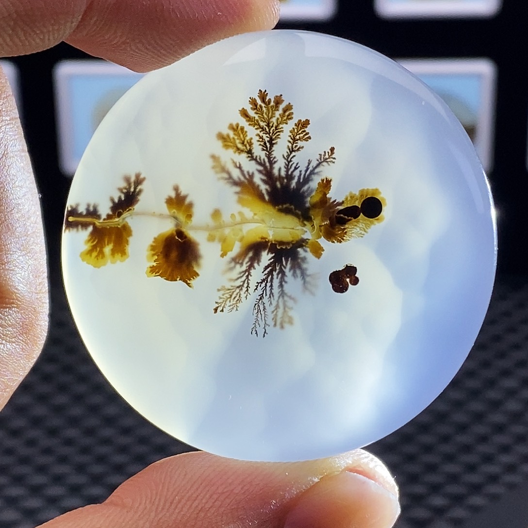 诗***～玛瑙/玉髓未镶嵌吊坠(不含链)