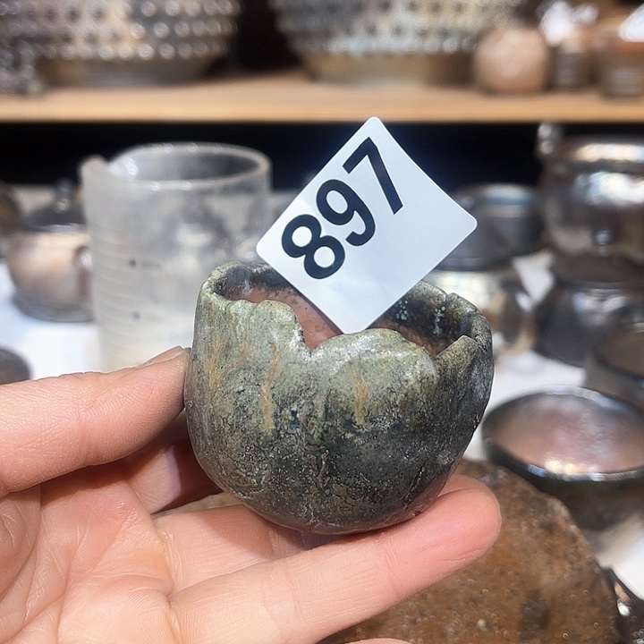 杯高温柴烧陶泥主人杯