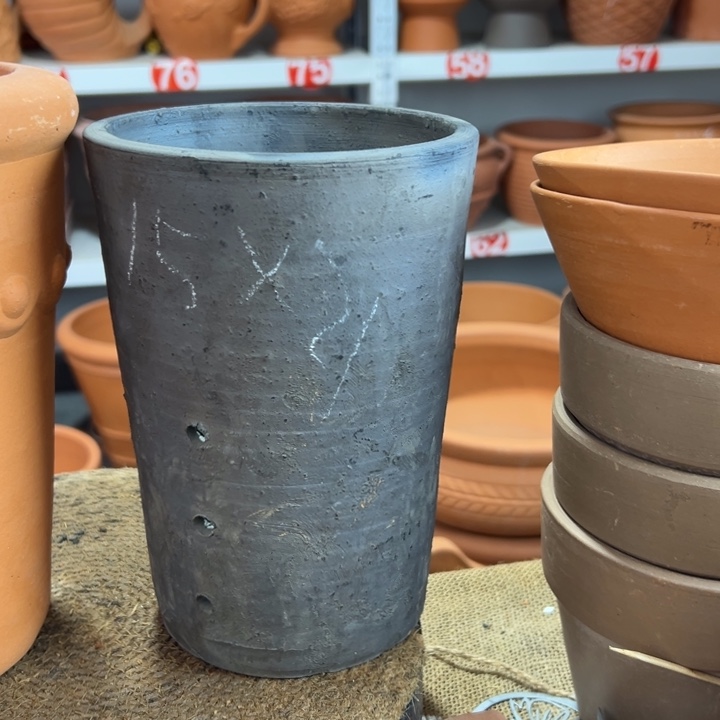 15×21 手工高温黑陶