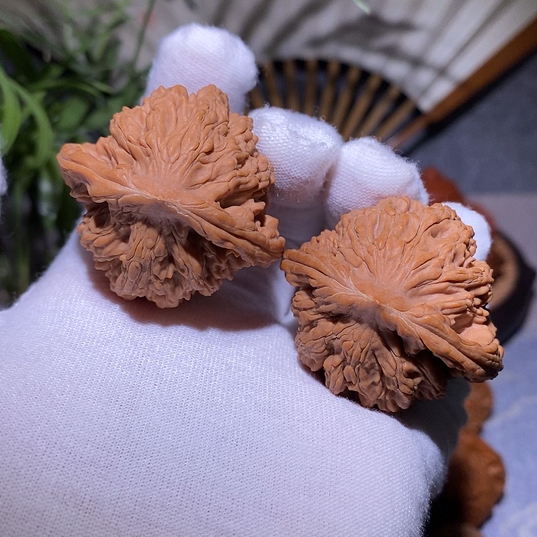 文玩核桃吊坠41麦穗虎头