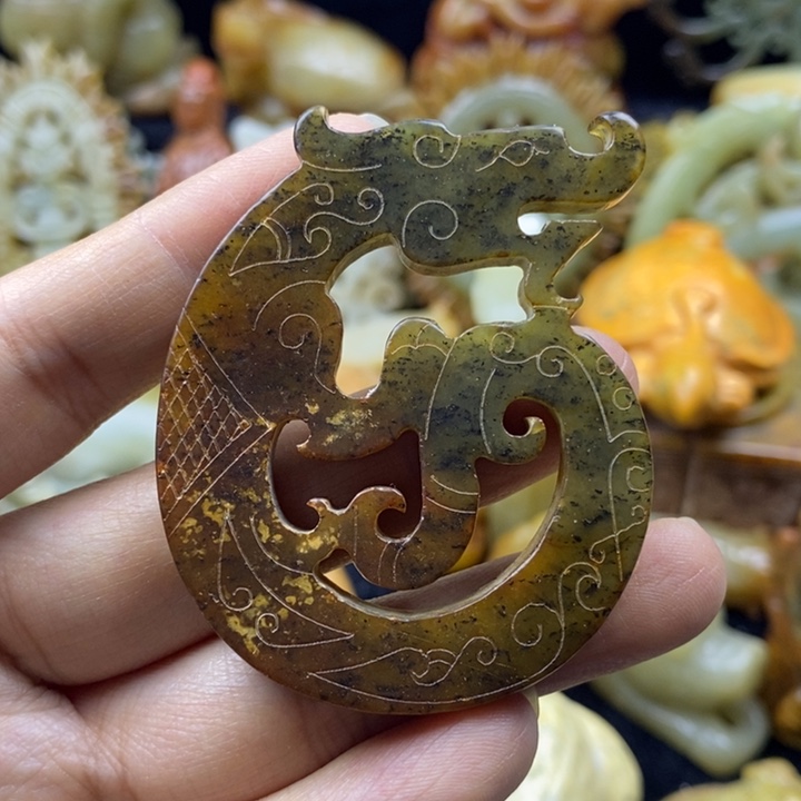 和田玉颈饰未镶嵌67