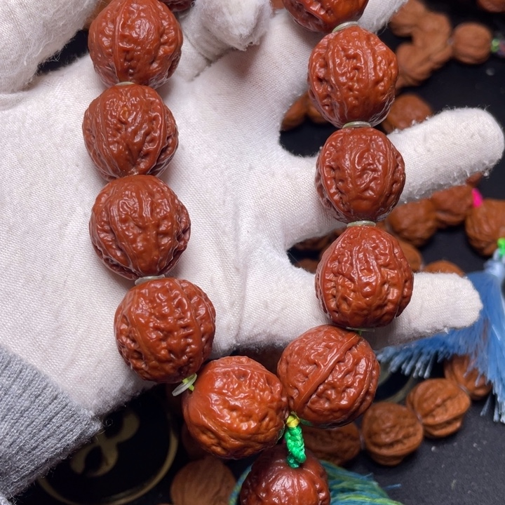 手串文玩核桃肉纹粗筋肉包子