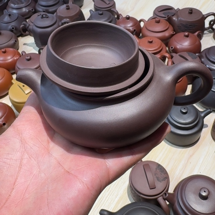 茶壶紫砂宜兴紫砂微瑕