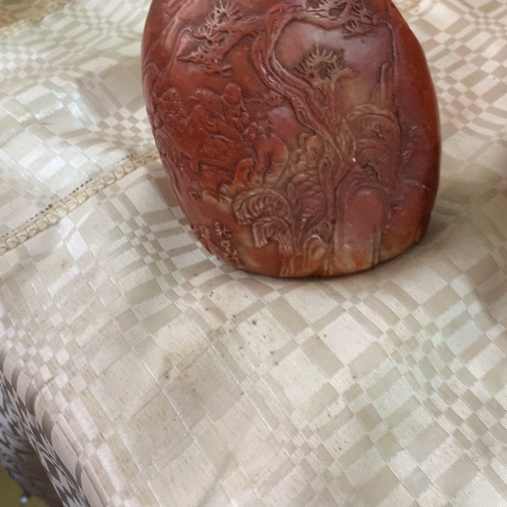 石材摆件的时候还在犹豫
