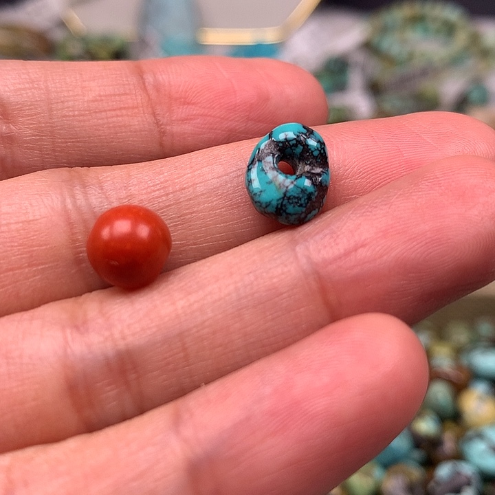 南红玛瑙未镶嵌扣子