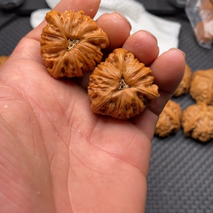 核桃把件拼接铁锤8