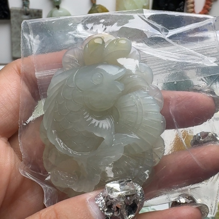 *****蛇纹石玉未镶嵌吊坠