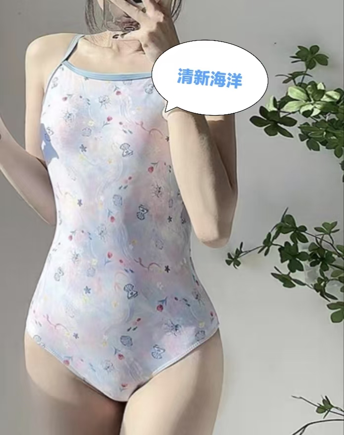 【竞速宝贝】游泳专业竞速 运动美背 连体三角 高级感 温泉度假潜水