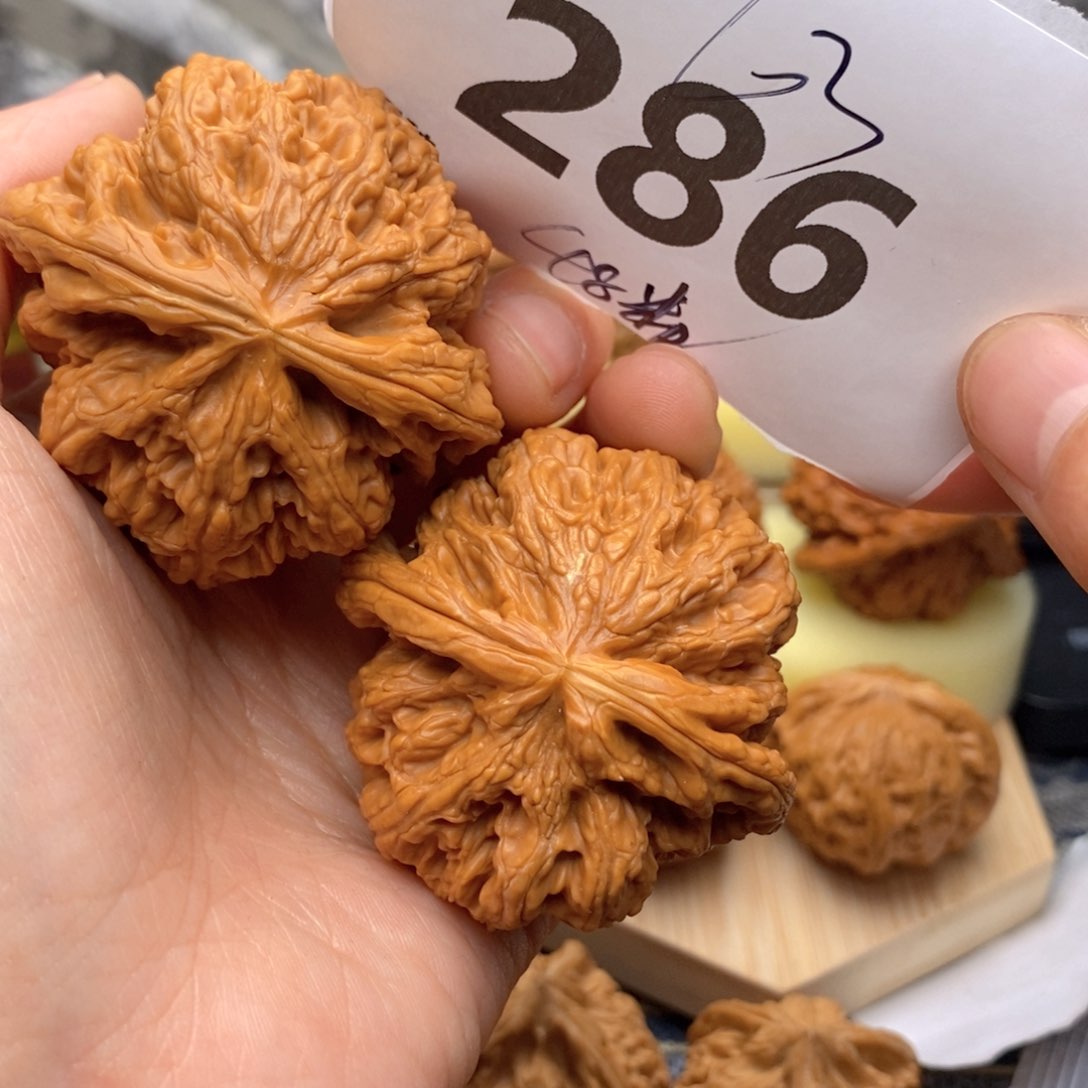 文玩核桃把件286号48粗筋