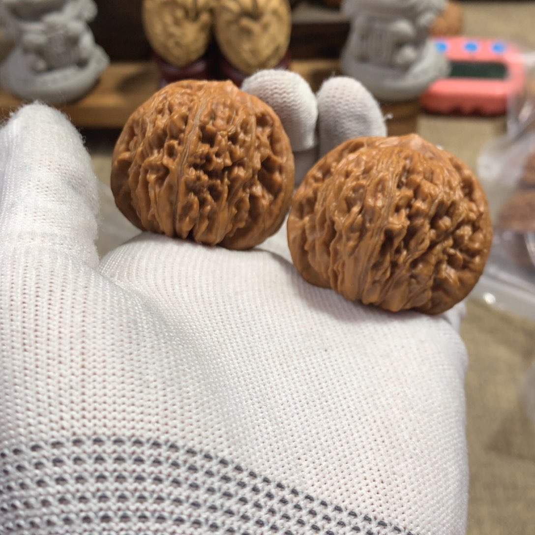 吊坠文玩核桃强四座楼